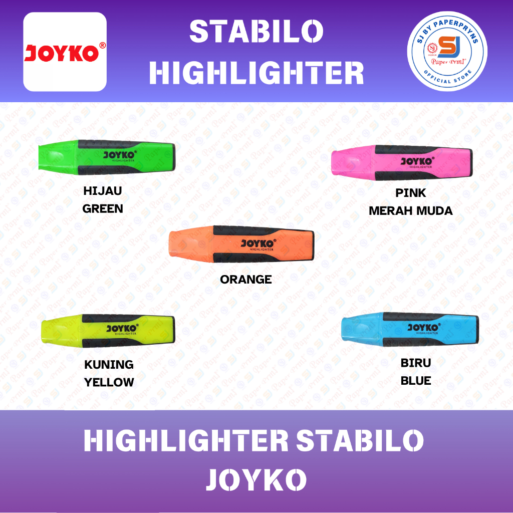 

HIGHLIGHTER STABILO JOYKO