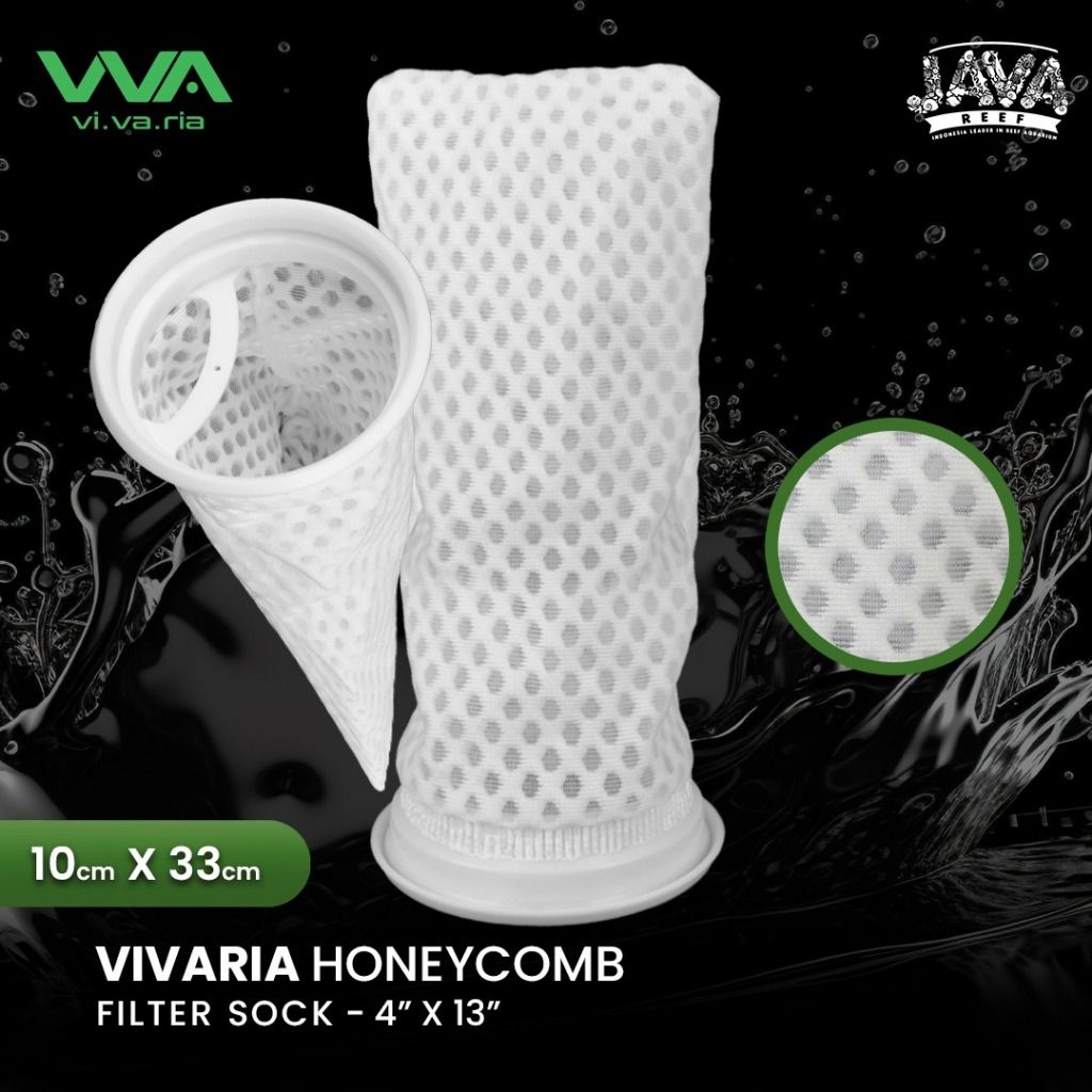 VIVARIA Honeycomb Filter Sock 4 x 13 inch Kantong media