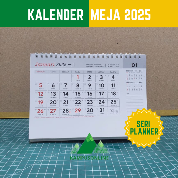 

PROMO KALENDER MEJA 2025 - KALENDER MEJA AESTHETIC 2025 - KALENDER MEJA MOTIF IMUT 2025