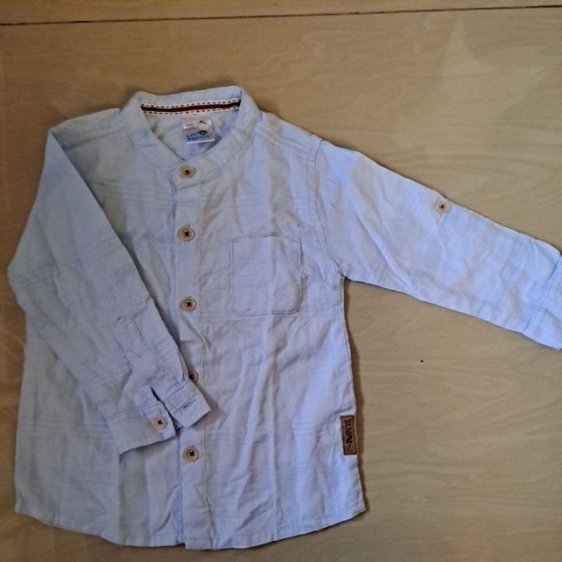 Second Preloved Bisa Tawar Kemeja Koko Anak  Bayi Usia 18 sd 24bulan Merk Baby Popeye