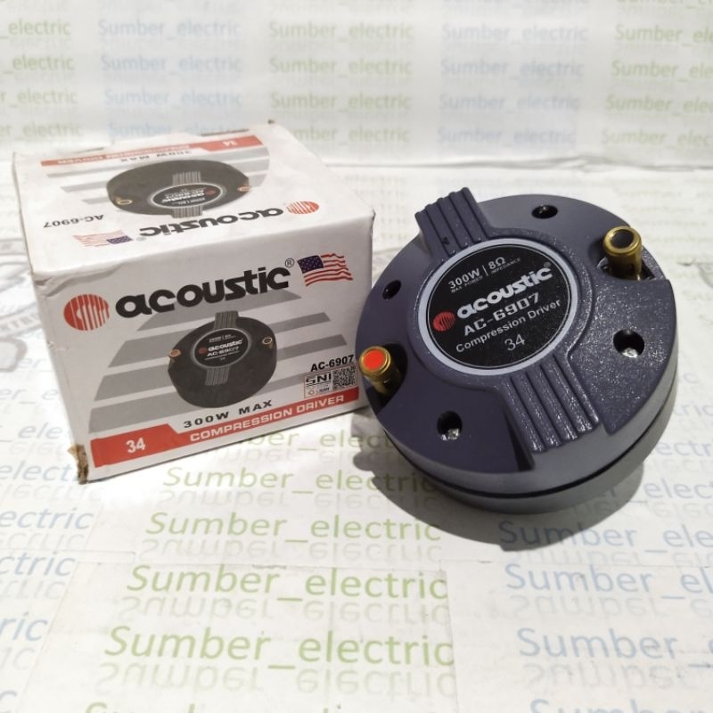 Tweeter ACOUSTIC HORN 300 WATT AC-6907