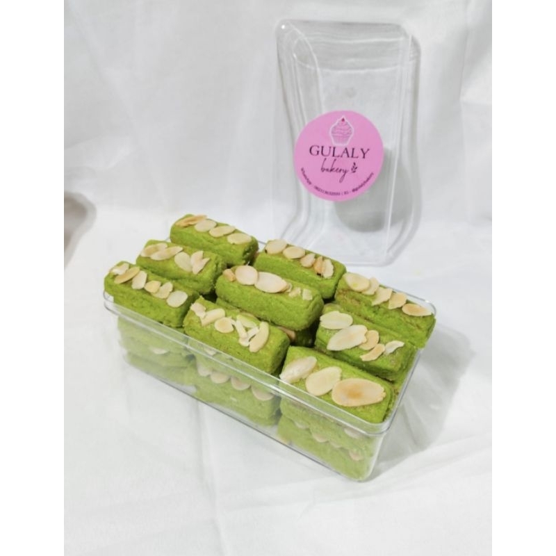 

Green Tea Almond - Kue Kering Lebaran