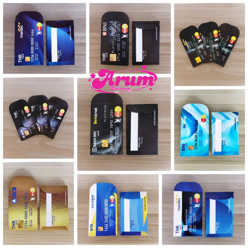 

Amplop / angpau lebaran idul fitri MEDIUM MOTIF ATM ISI 100 LEMBAR