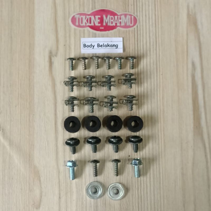 Baut Cover Body Bodi Belakang Yamaha Sigma 2 tak 2T