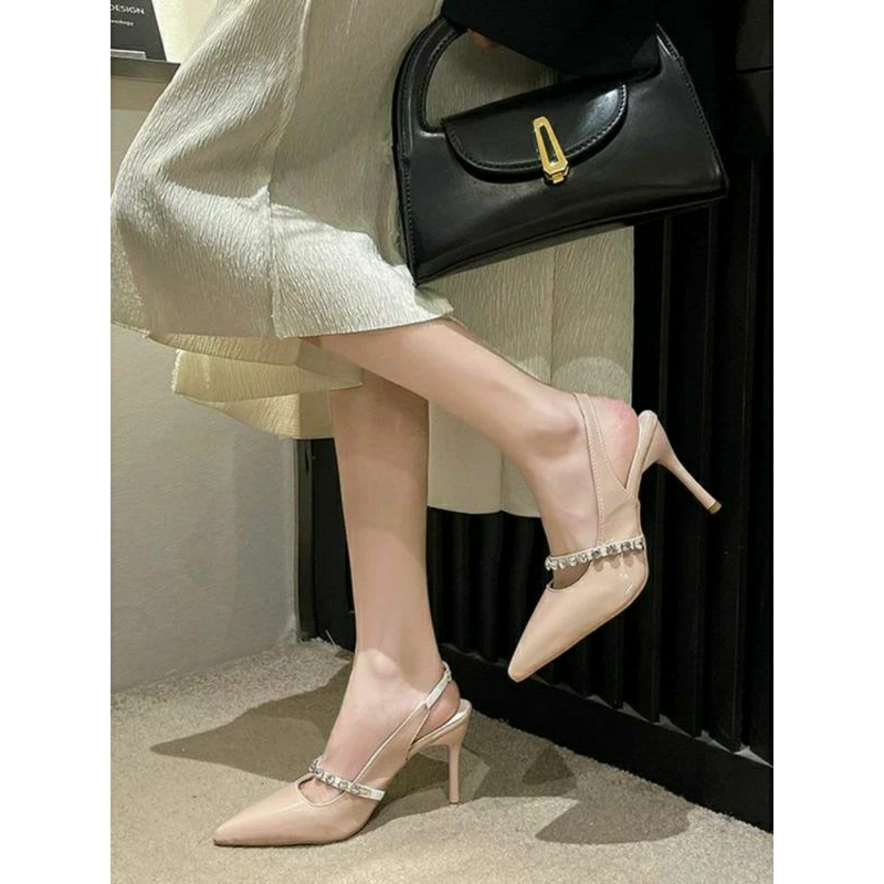 9636 heels import wanita model terbaru sepatu hak tinggi wanita