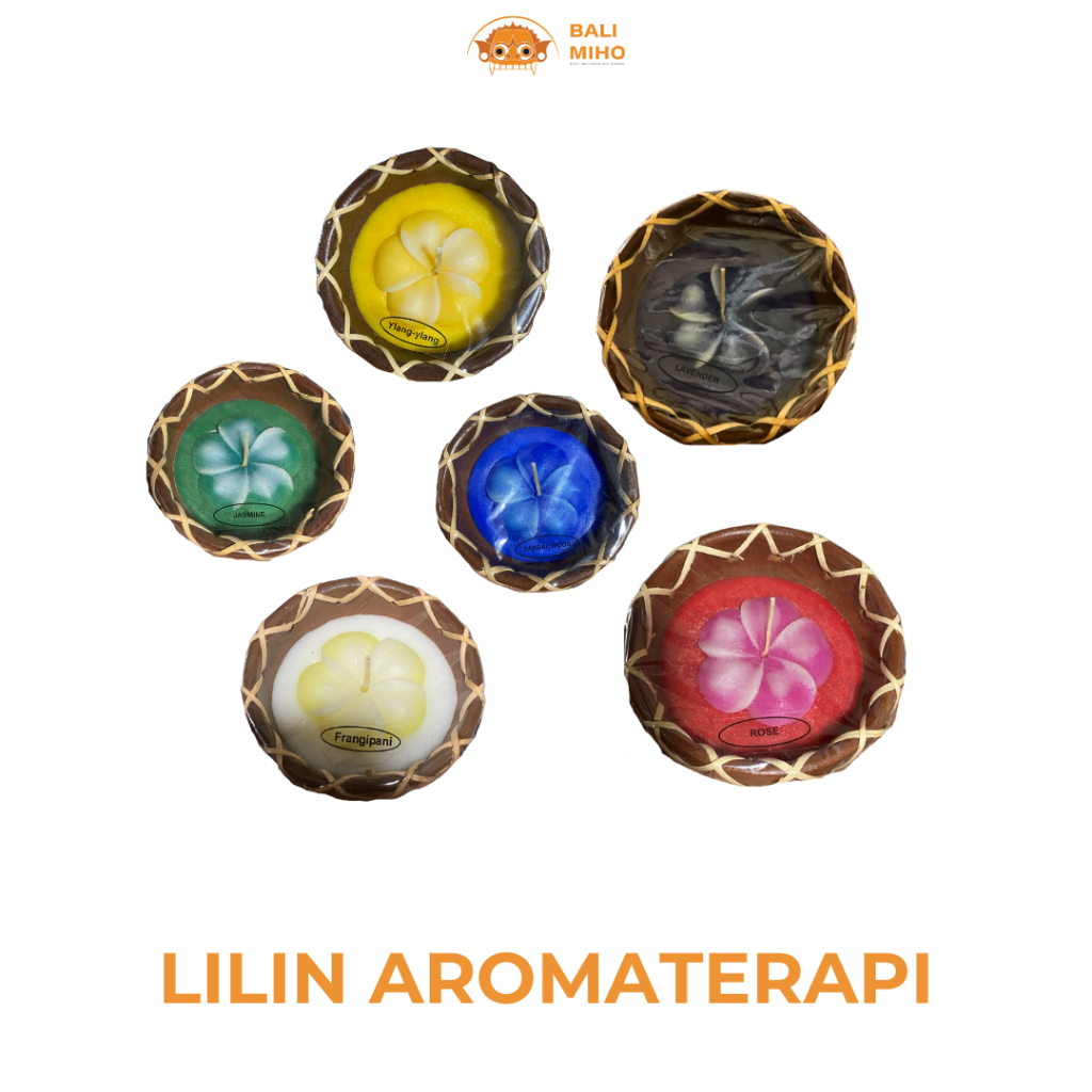 Tempat Lilin Aromaterapi Tanah Liat - Wadah Lilin dari Tanah Liat Lilin Aromaterapi Terakota - Clay 