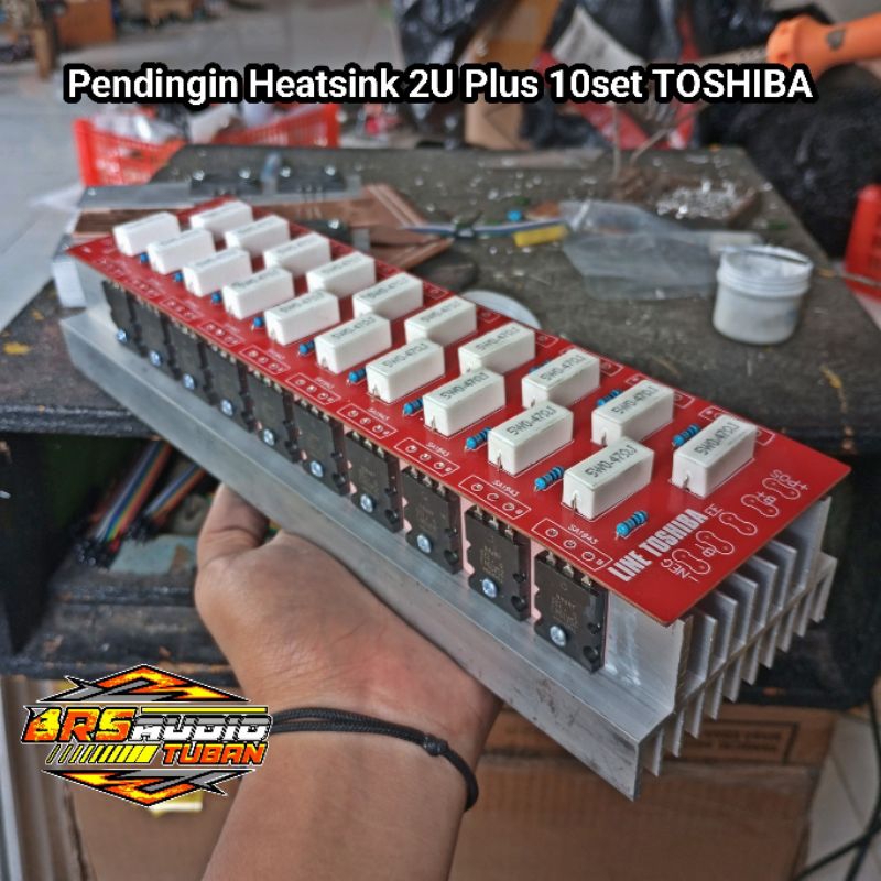 Pendingin Heatsink 2U Plus 10set TOSHIBA tanpa driver