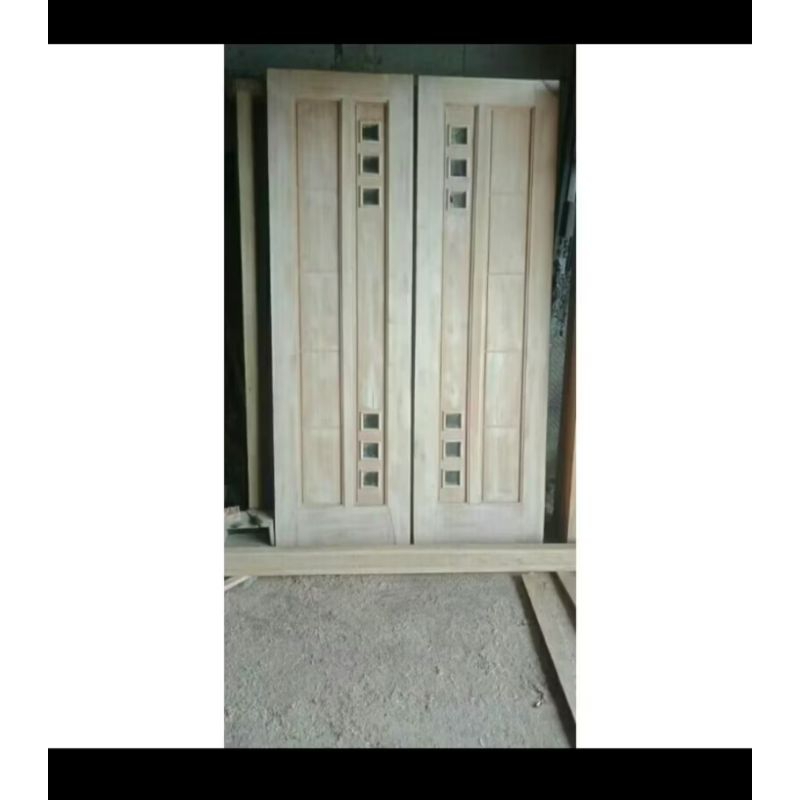 daun pintu kupu2 minimalis