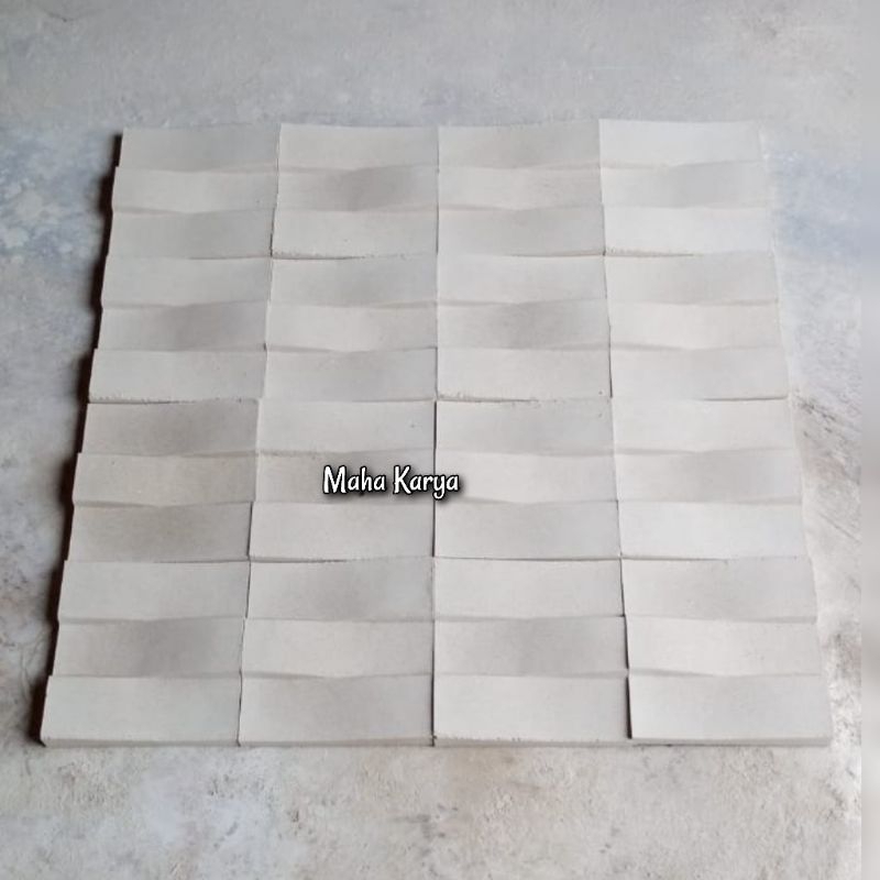 wall panel 3D panel beton motif anyam