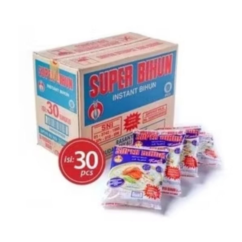 

1 Dus isi 30 bks - Super bihun instant kuah