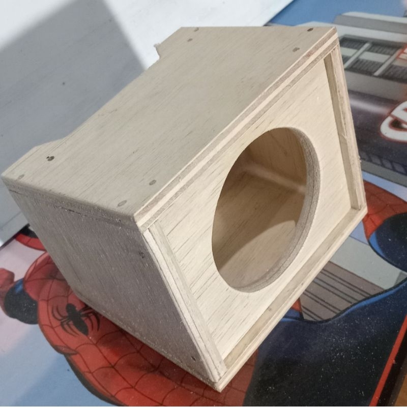 Box miniatur line array 3 inch Single triplek 8mm l Box Speaker line array 3 inch murah