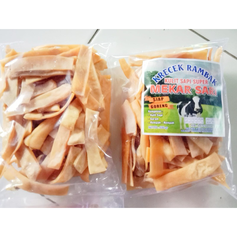 

Rambak sapi stik panjang, 100/kg