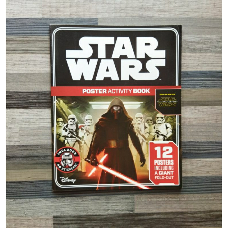 STAR WARS POSTER ACTIVITY BOOK