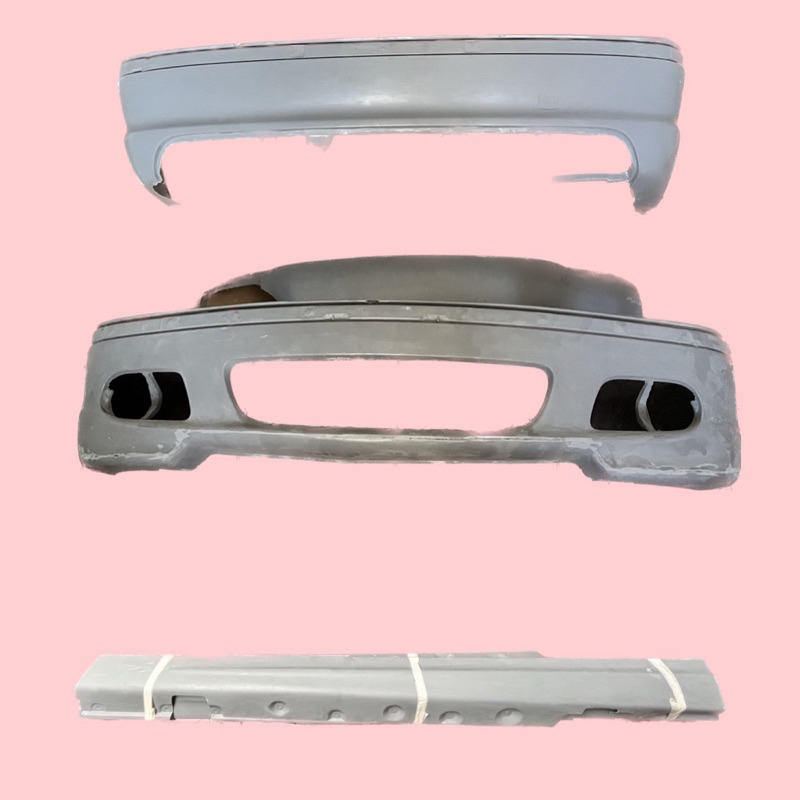 bumper e46 mtech fiber duraflek