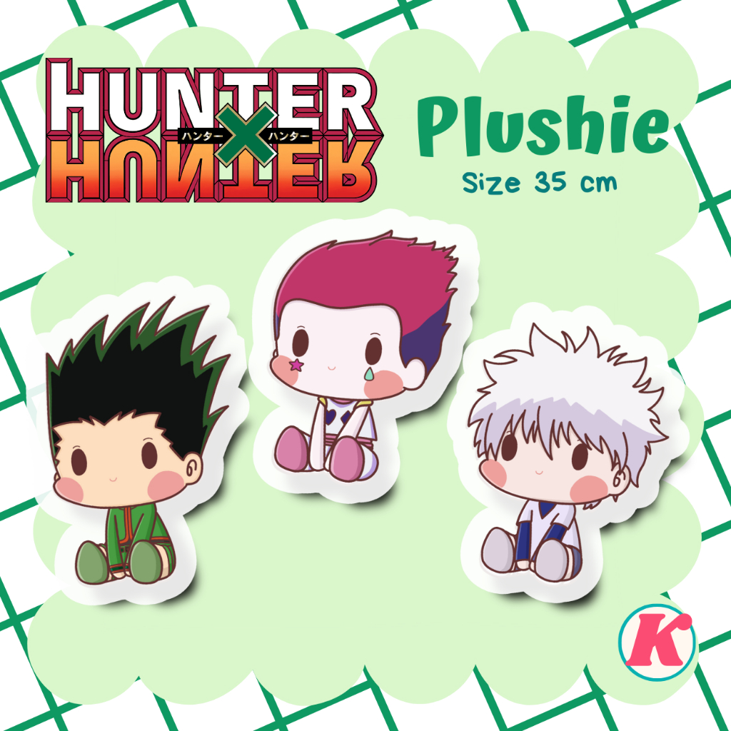 HUNTER X HUNTER PLUSHIE / STUFFED DOLL / BONEKA STUFFED PLUSH / BONEKA ANIME / ANIME STUFFED DOLL / 