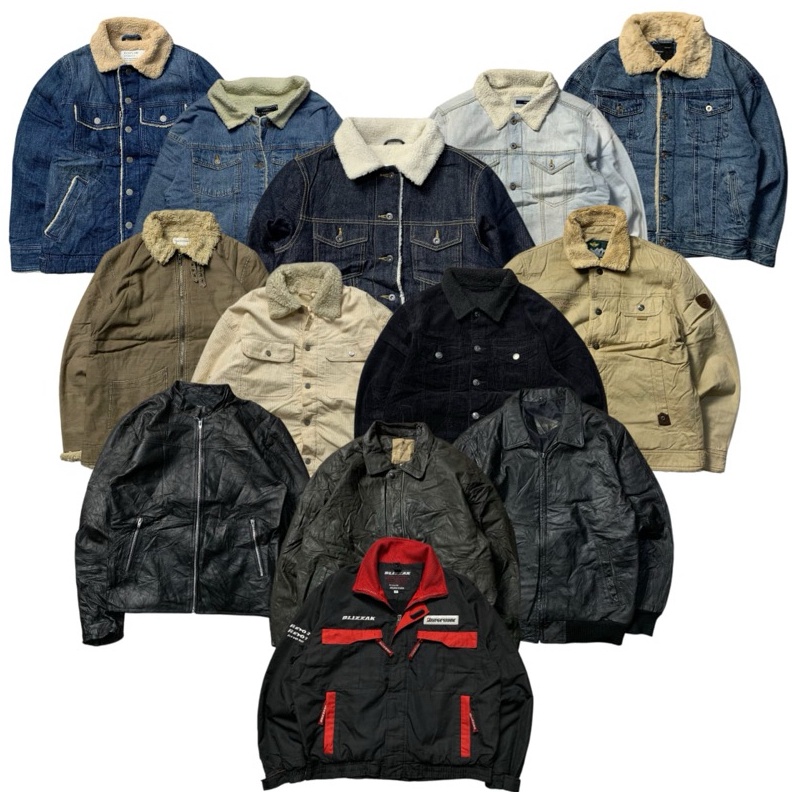 KODE O16H TRUCKER DENIM  TRUCKER CORDUROY  DENIM SECOND  CORDUROY SECOND  CANVAS SECOND  RIDING JAKE