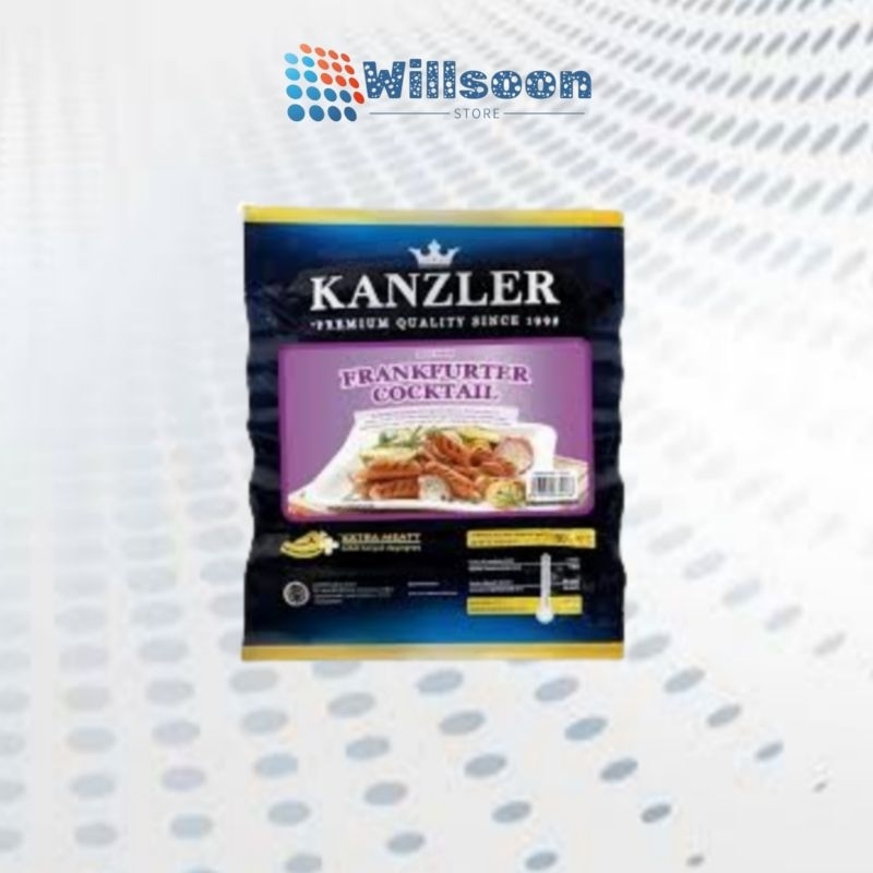 

Kanzler Sosis Frankfurter Cocktail 500gr