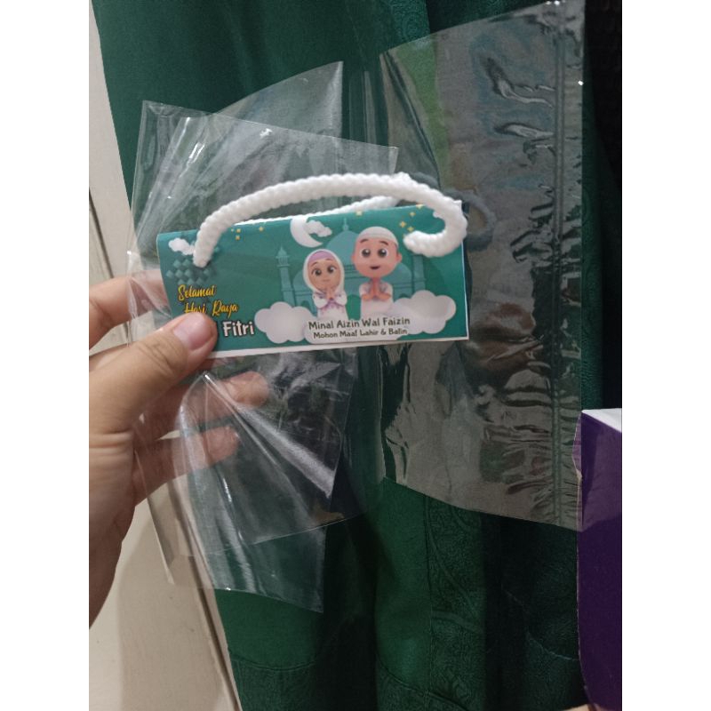 

Tas Plastik Tenteng lebaran (Lebel jajan) isi 10pcs