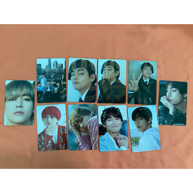 Satu set Photocard Official V BTS Dicon