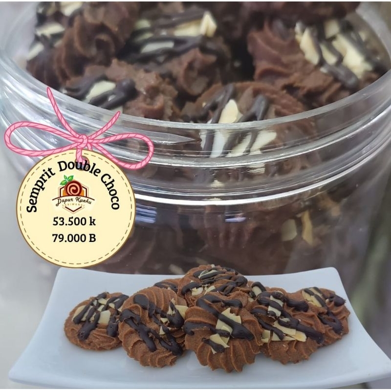 

Kue semprit double choco / Kue lebaran premium
