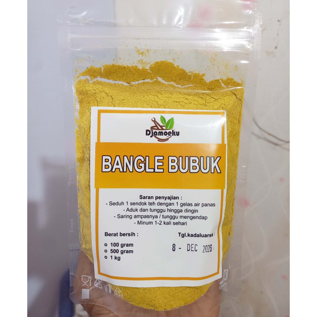 

Bangle bubuk 500 gram