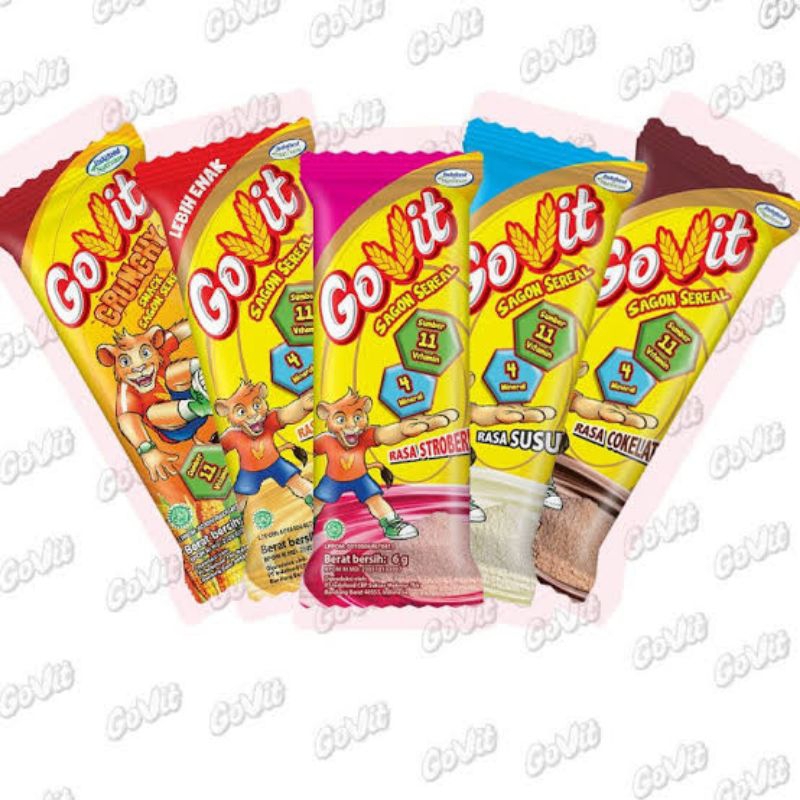 

GOVIT SAGON SEREAL NETTO 10 PCS X 6 GR