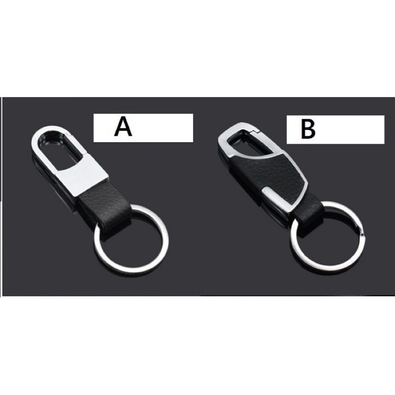 GANTUNGAN KUNCI KEY CHAIN KULIT CANTOL PINGGANG MOBIL MOTOR RUMAH