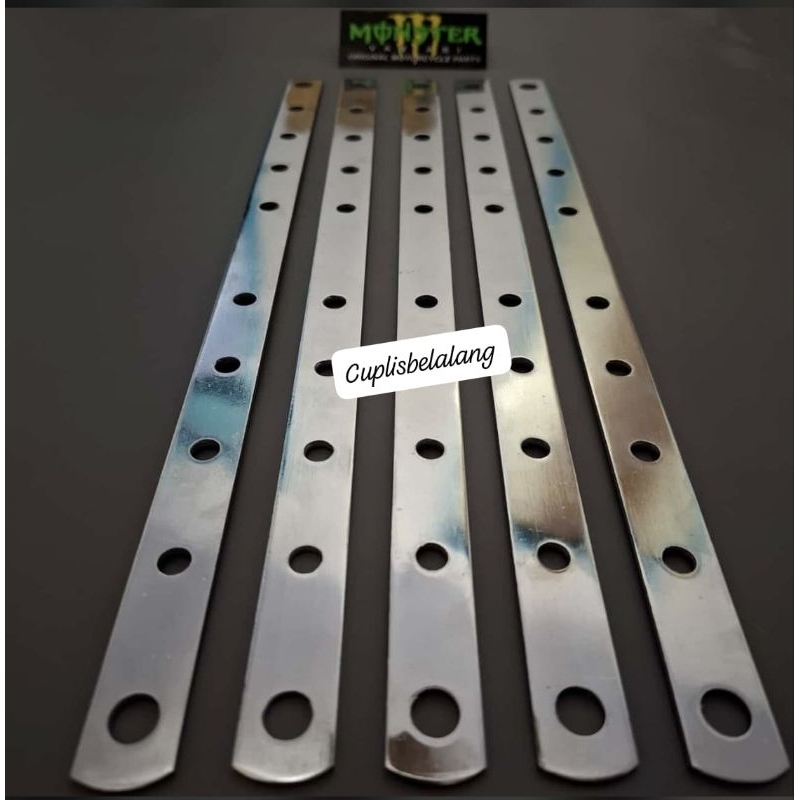 

Panel Pangkon Plat Besi chrome/Penggaris Plat Besi Chrome Panjang 40cm Diameter 2,5mm