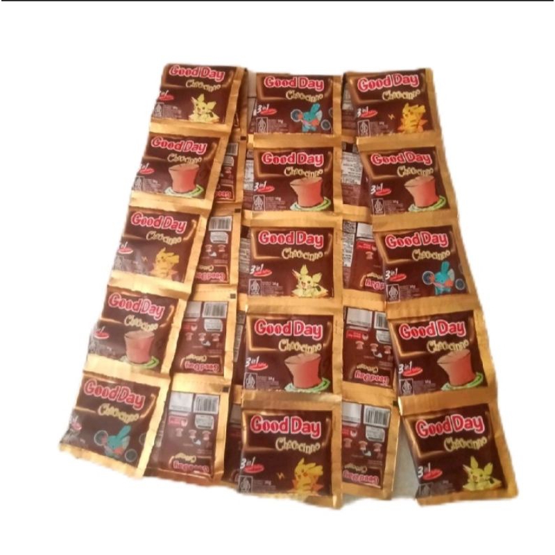 

kopi good Day chocochinno 1 renteng 10 pcs