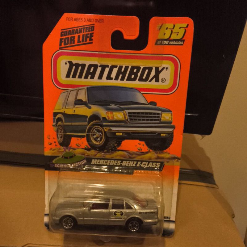 Matchbox Mercedes Benz E Class Silver Science Fiction Series 1999 2