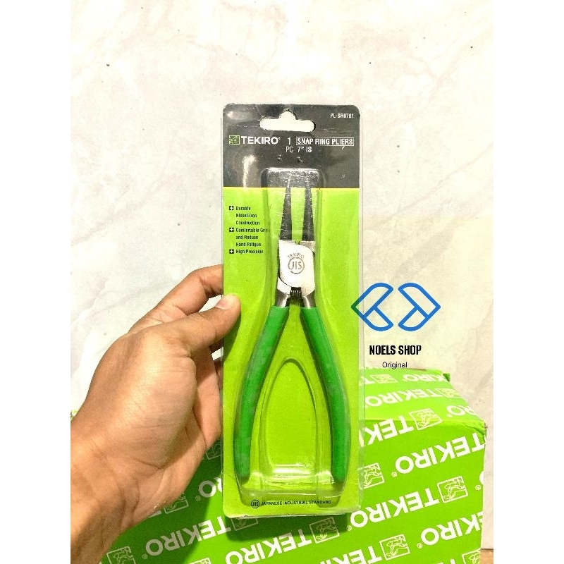 Tekiro Tang Snap Ring IS 7 Inch / Snap Ring Tutup Lurus