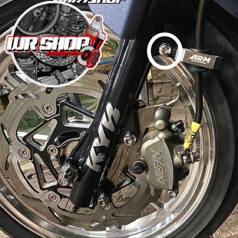 Baut breket selang rem depan beat scoopy vario 125/150 pcx heng original Thailand