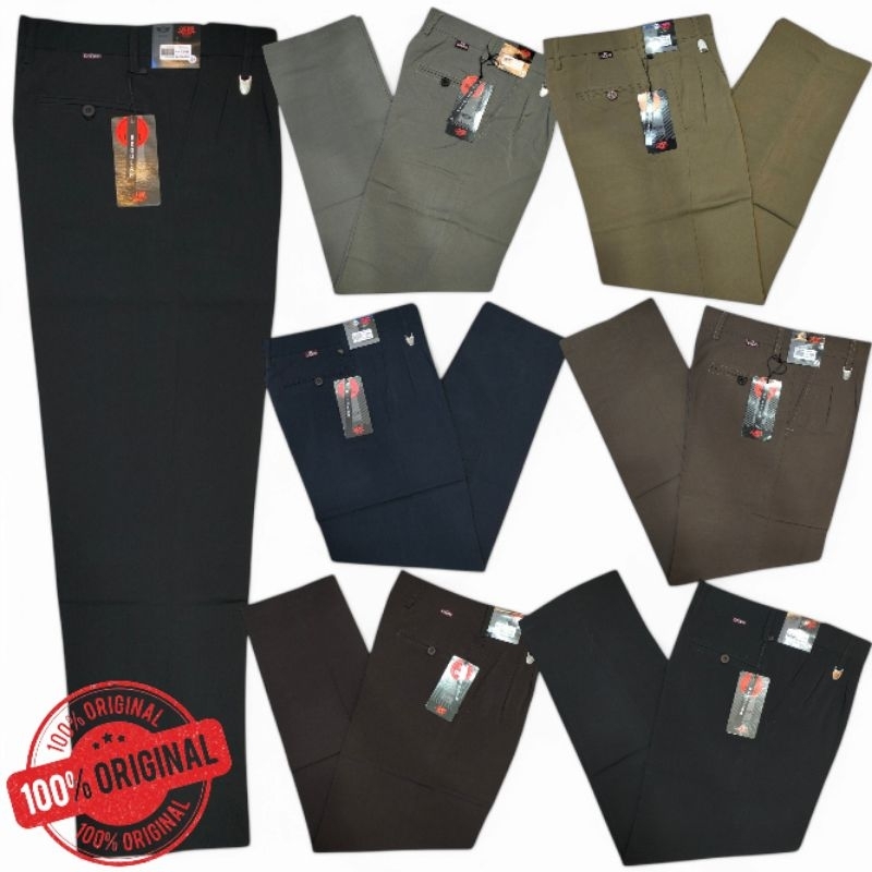 Celana Formal Calbin 100% Original Standar Reguler Panjang Pria Kerja