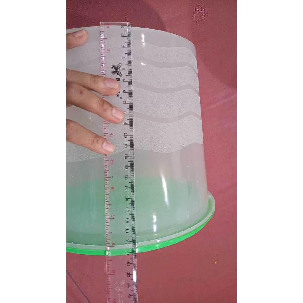 TOPLES PLASTIK BULAT BENING UKURAN 10 LITER TOPLES KRUPUK KUE