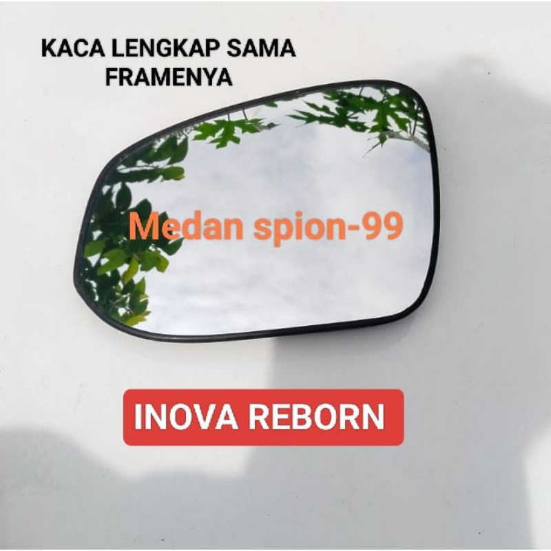 Kaca Spion Mobil Inova Reborn,Hilux, Fortuner,Nav 1 Lengkap Dengan Framenya Ready Stock Kanan Dan Ki