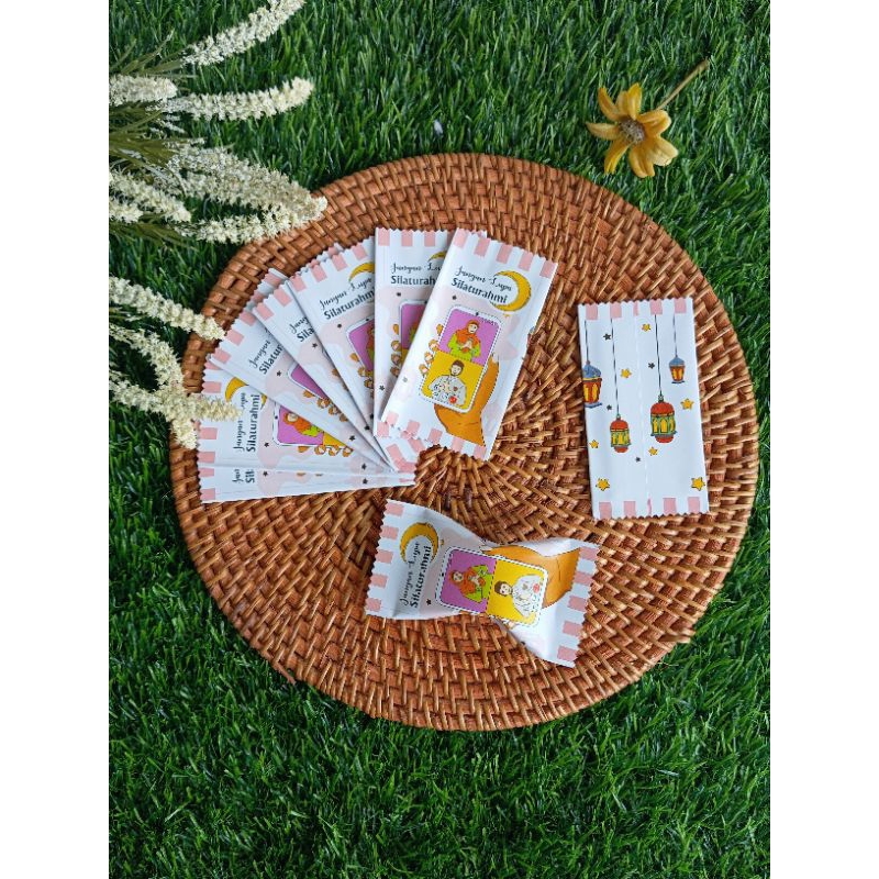 

10pak (isi 100 amplop permen) amplop permen siap pakai