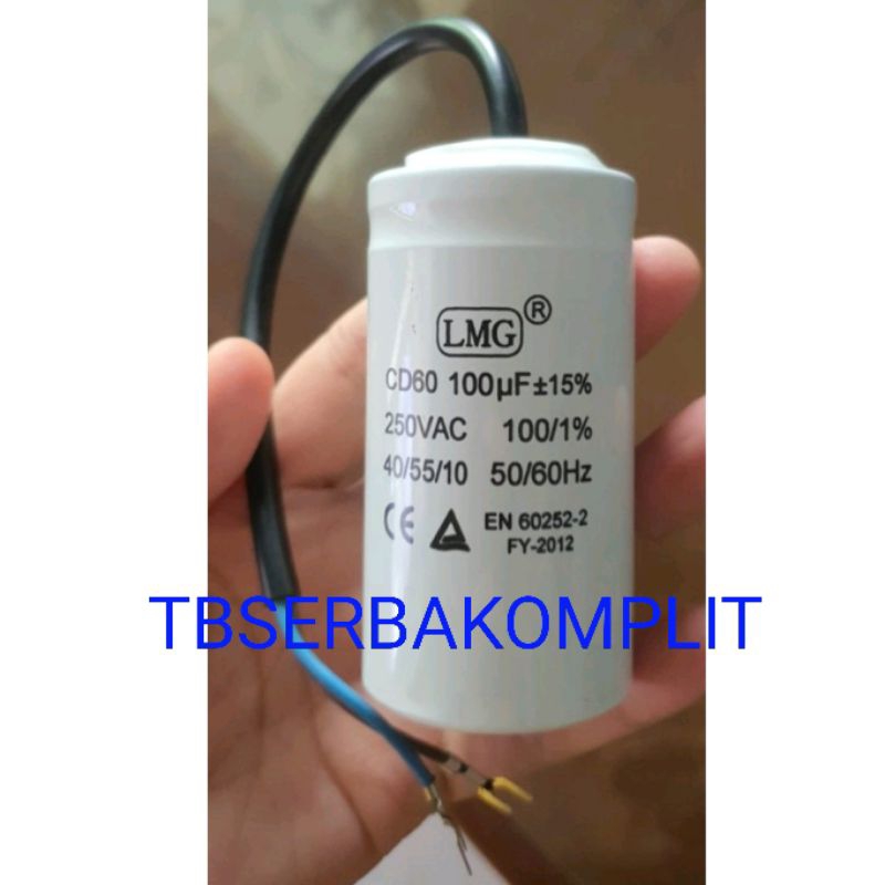 Starting Kapasitor LMG CD60 100uf / 300uf / 350uf 250V Start Capasitor CD-60 100MFD 300MFD 350MFD 10