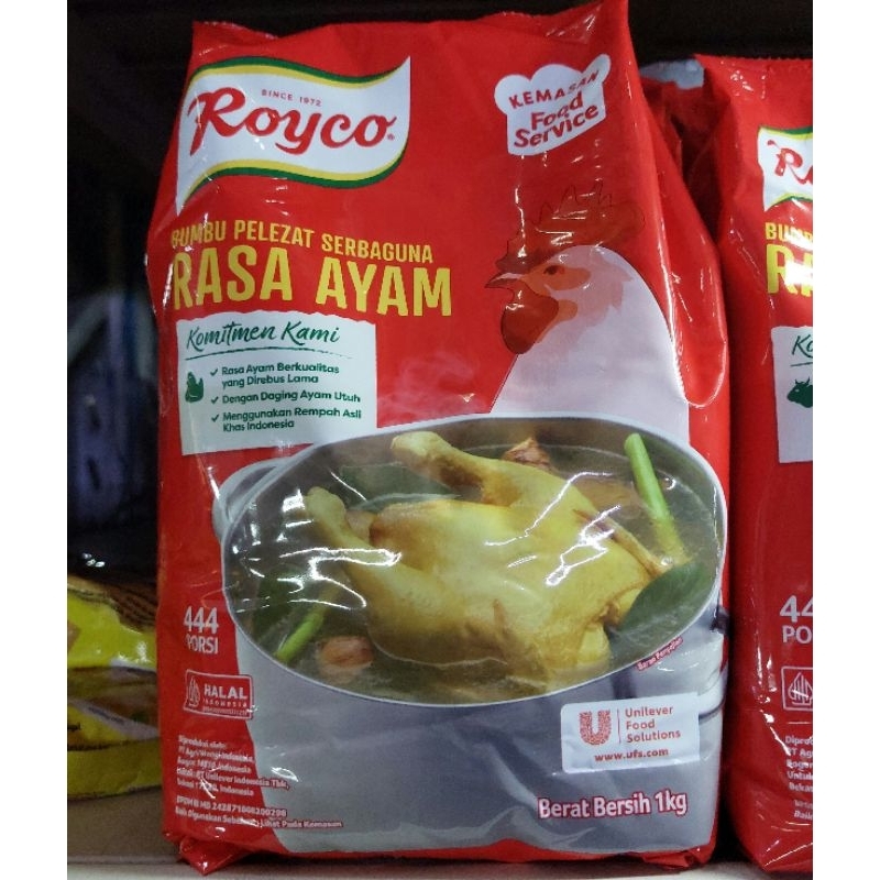 

Royco Bumbu Pelezat Serbaguna Rasa Ayam 1 Kg