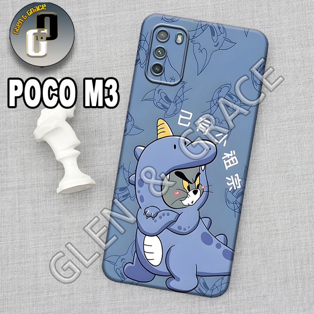 G58 - Softcase Xiaomi POCO M3 - Bahan karet lentur - Motif COUPLE - silikon lentur - Casing POCO M3 