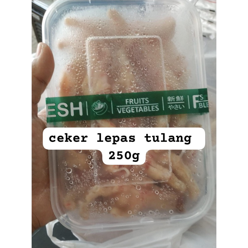 

ceker tanpa tulang 250 gram