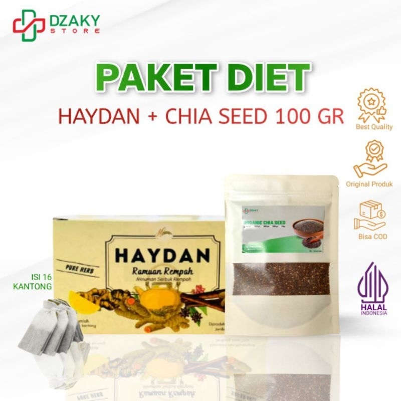 

COD PAKET ULTIMATE DIET | Teh Detox | Teh Celup Rempah | JSR | Imunitas | Ramuan Rempah Haydan + lemovita | chiaseed