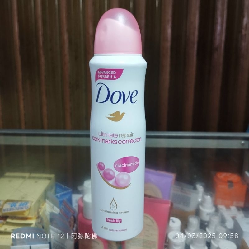 DOVE DEODORANT SPRAY | original / Ultimate repair