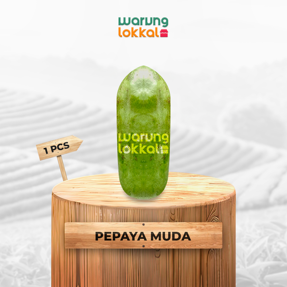 

Pepaya Muda 1 Pcs - Warung Lokkal