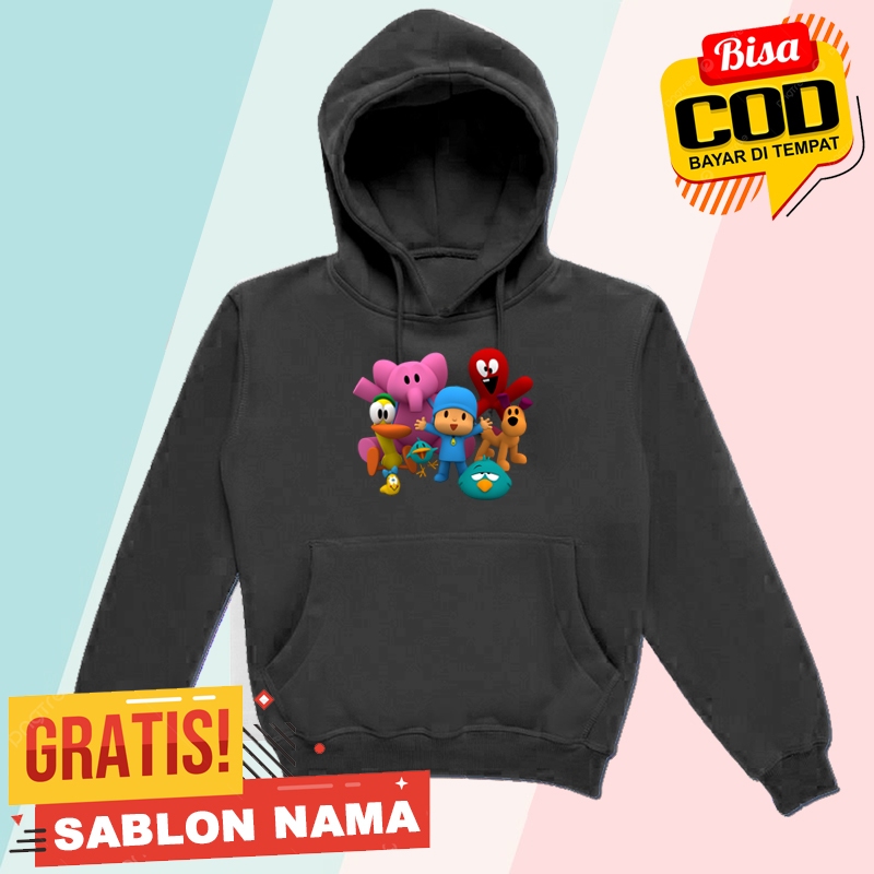 Hoodie Anak Pocoyo / Jaket Anak Laki Laki & Perempuan Pocoyo