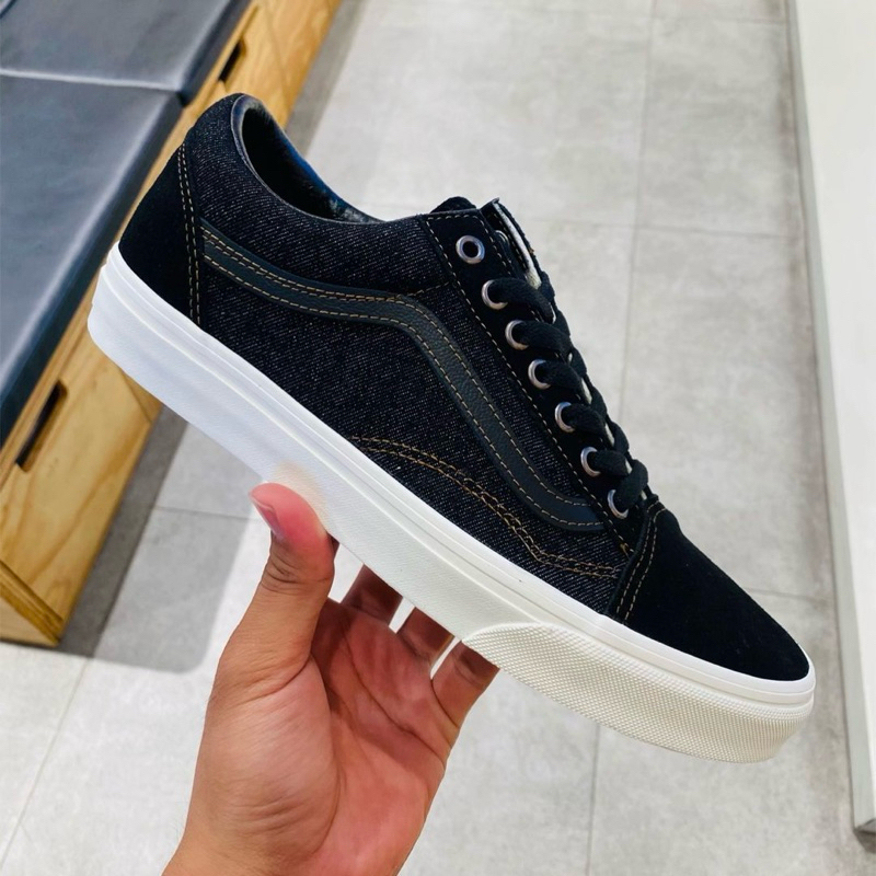 VANS OLDSKOOL DENIM BLACK MARSHMALLOW