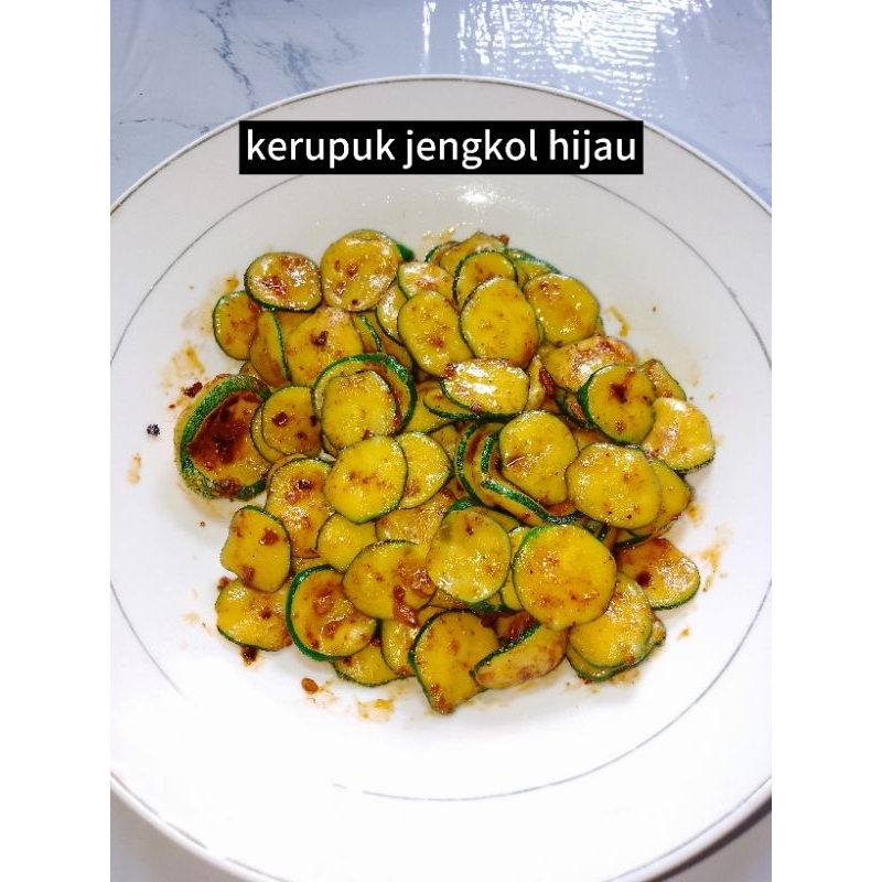 

KERIPUK JENGKOL HIJAU 500gr