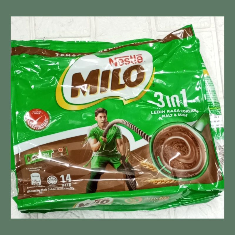 

Milo Malaysia sachet isi 14stik/14pcs