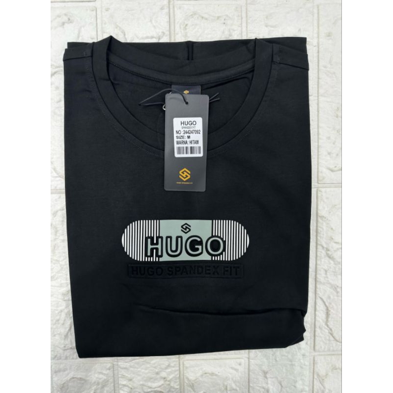 Kaos oblong hugo selection polos kaos hugo selection cowok t shirt pria