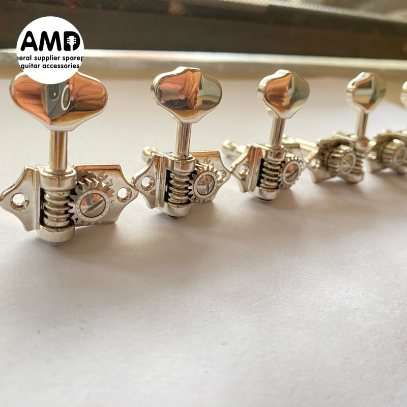 Dryer atau Head Machine Gitar Model Martin Grover Open Gear 3x3