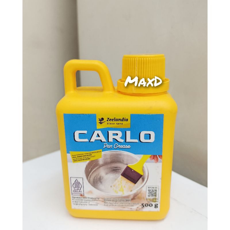 

Carlo Pan Grease Pengoles Loyang Zeelandia 500 gr 1 Pcs